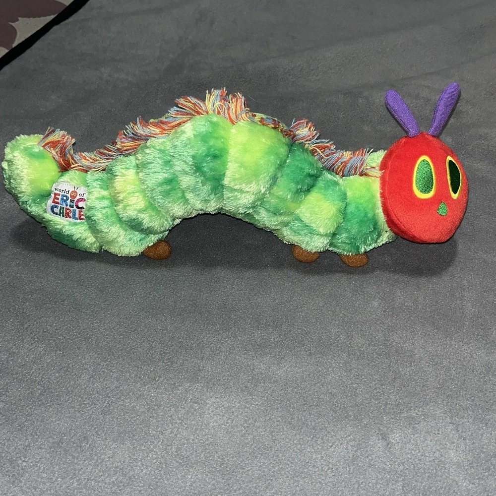 World‎ Of Eric Carle 16" Green Plush Stuffed Animal The Very Hungry Caterpillar